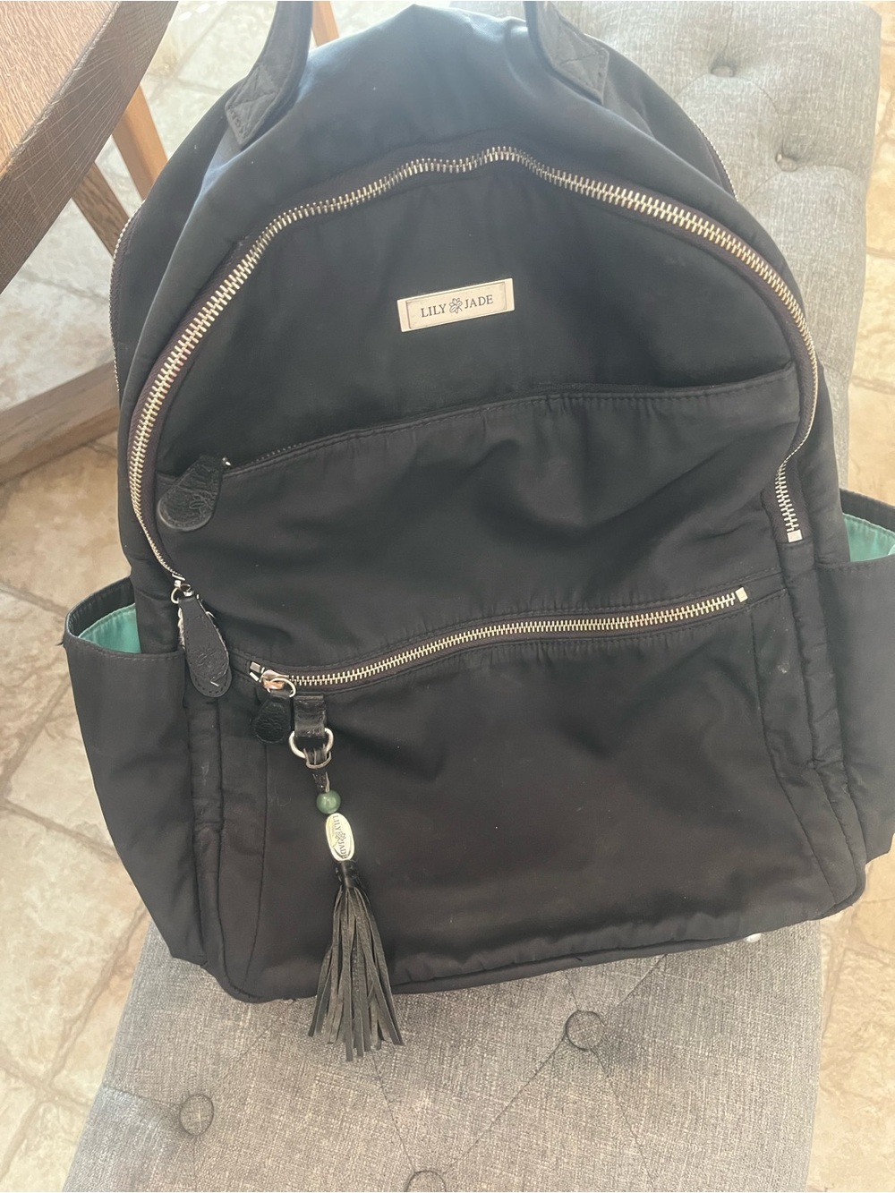 Nylon diaper bag